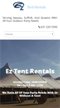 Mobile Screenshot of eztentrentals.com